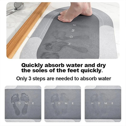 Super Absorbent non-slip Bathmat